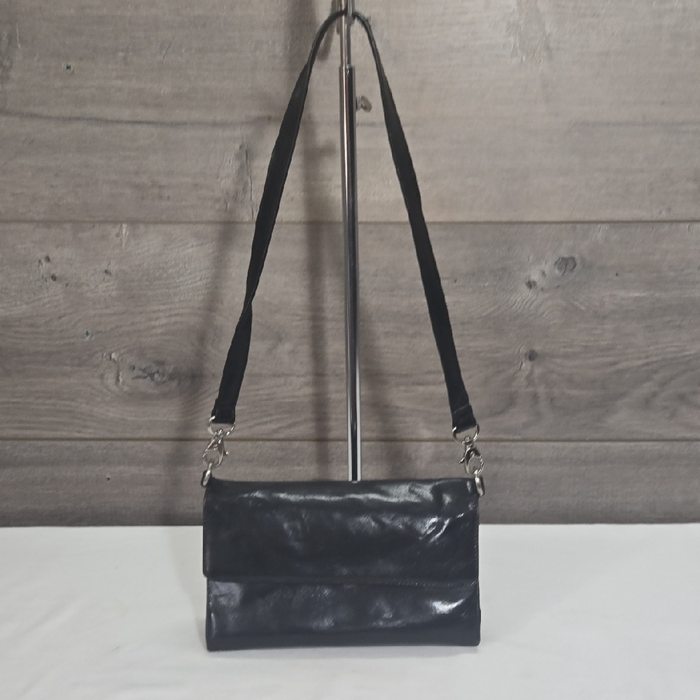Hobo International Black Leather Shoulder Bag